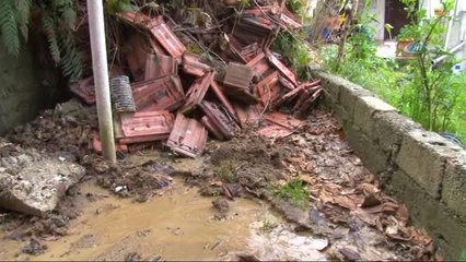 İki Yıldır Önlenemeyen Heyelan, Mahalleliyi Tedirgin Ediyor