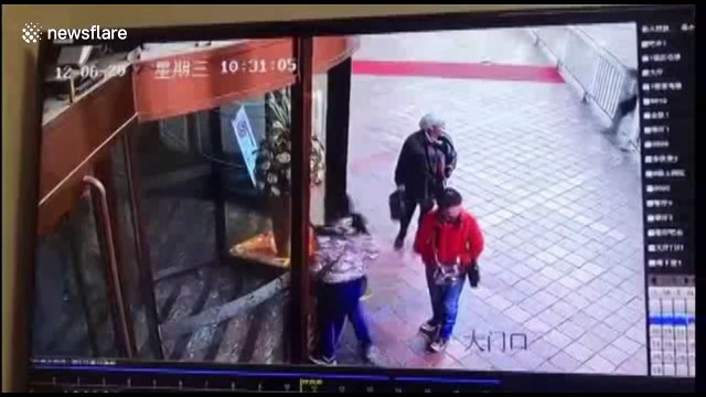 SUV smashes into hotel as driver presses accelerator by mistake