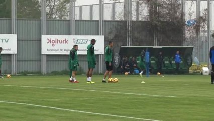 Bursaspor'da Trabzonspor Maçı Hazırlıkları Sürüyor
