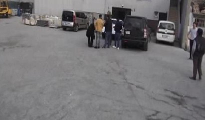 İş yerine el yapımı patlayıcı atıldı