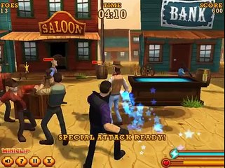 Saloon Brawl 2 free fighting games online
