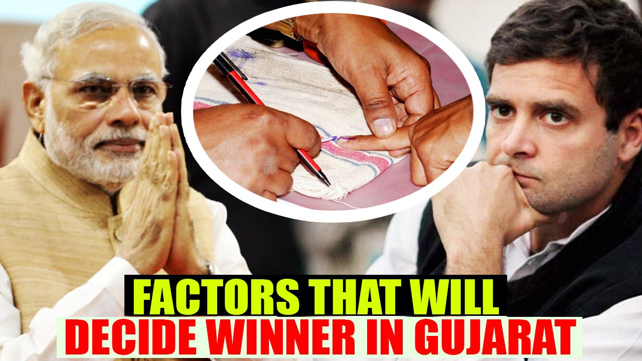 Gujarat Assembly polls : Deciding factors for win in the poll bound state | Oneindia News