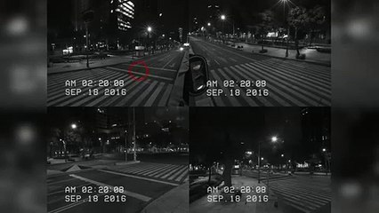 Sự thật kinh hoàng về vụ ô tô đâm phải bóng ma thiếu nữ và bị CCTV ghi lại