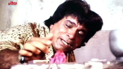 Kader Khan in extreme poverty - Baap Numbri Beta Dus Numbri Scene - Comedy Week