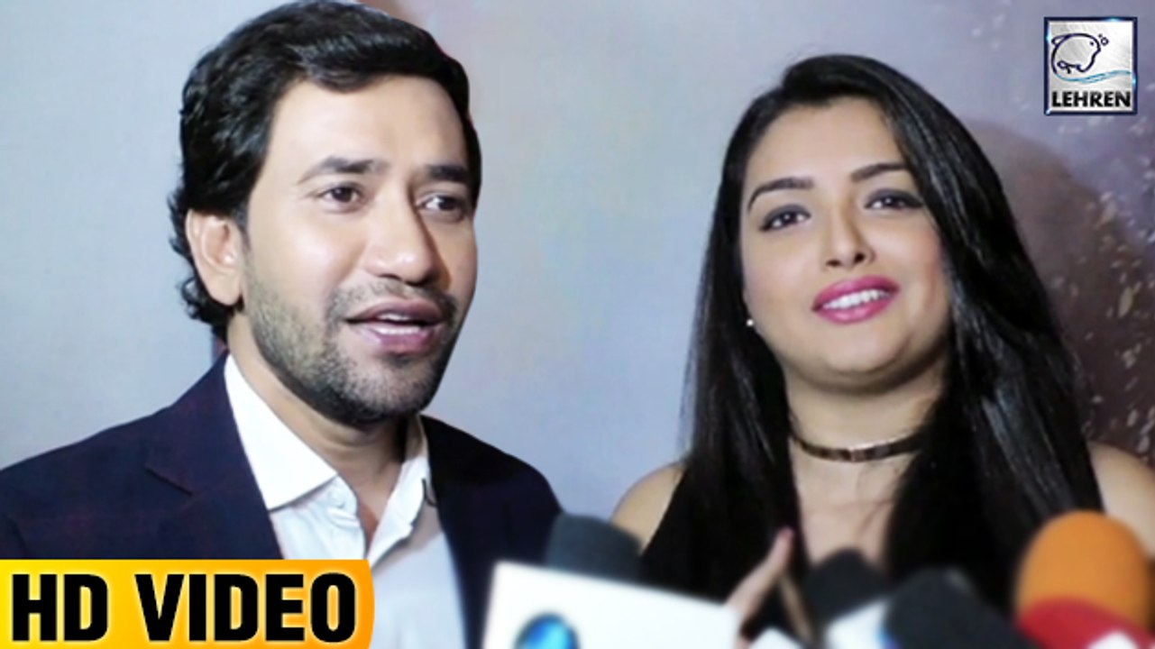 इंटरव्यू के दौरान निरहुआ -आम्रपाली ने किसकी जमकर तारीफ़ की  | Dinesh Lal Yadav
