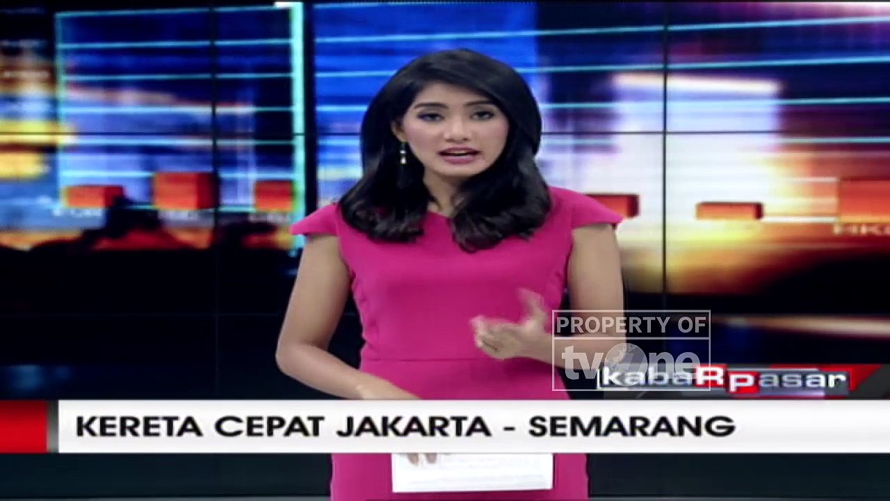 Pemerintah Akan Bangun Jalur Kereta Cepat Jakarta-Semarang