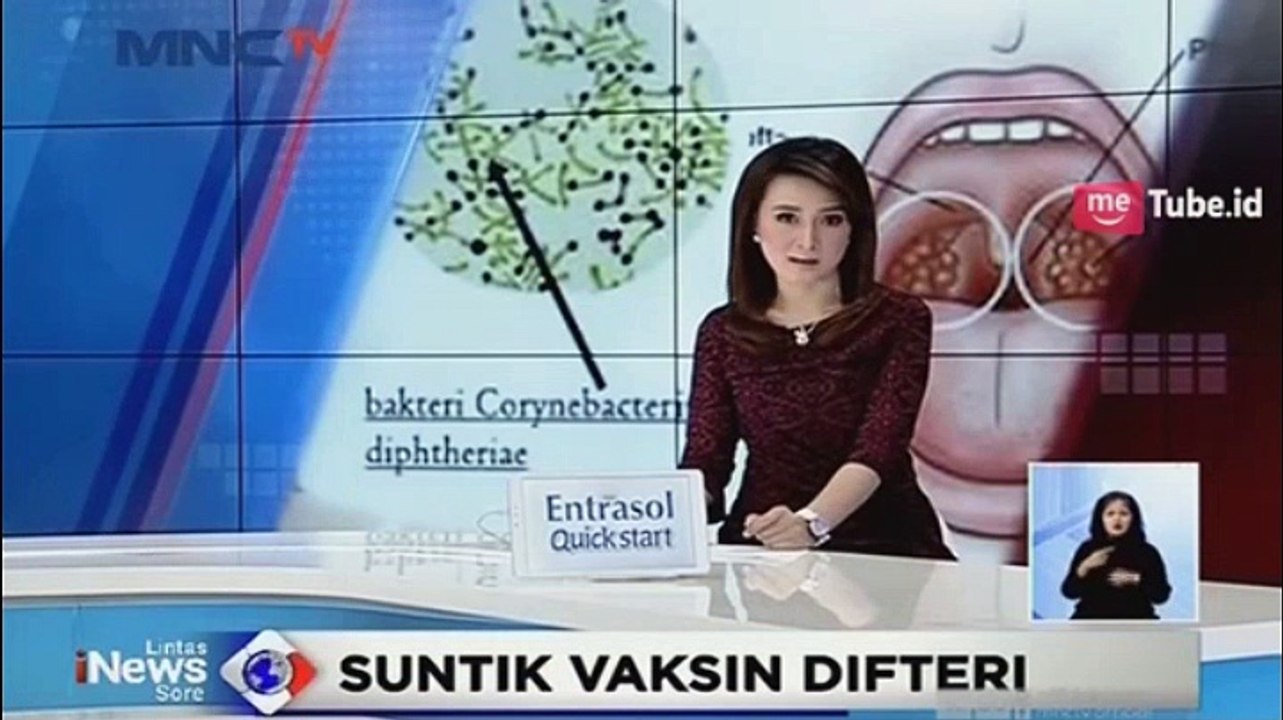 Ratusan Anak Mengikuti Suntik Vaksin Difteri di Bekasi