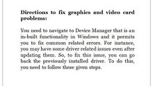 Why Videos Not Playing on Lenovo Laptop- Graphics Problem or Driver Issues