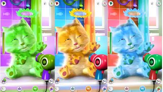 Talking Ginger Cat Colors Funny Cat Videos For Kids Games Children Gameplay