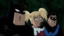 Batman And Harley Quinn (8-8) Batman and Nightwing Kiss Harley