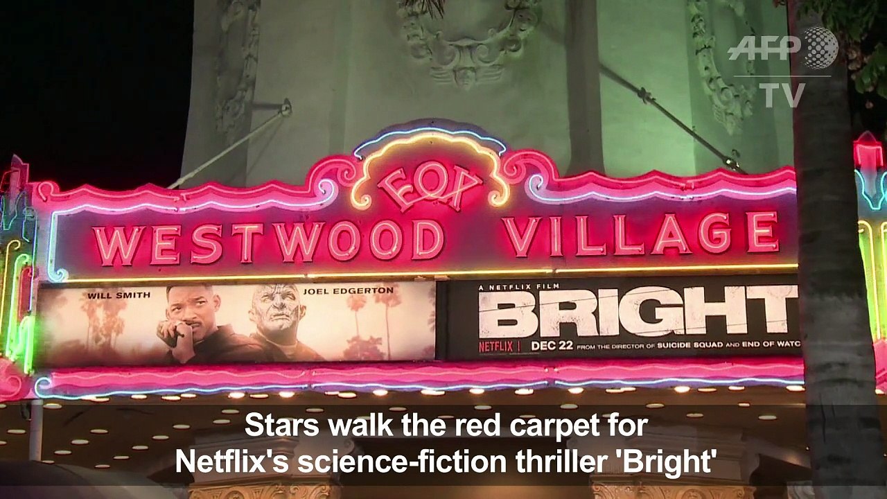 Red carpet for Netflix's 'Bright'