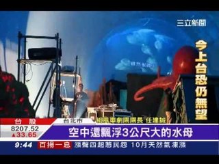 抹香鯨來台北!魚肚現海底世界 - 三立新聞台20131001