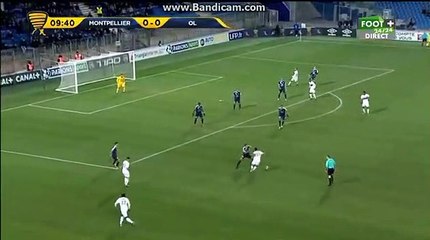 Amazing Goal Maolida (0-1) Montpellier HSC VS Lyon