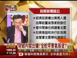 一世賺大錢20130204財經內閣出爐! 金蛇年景氣展望?