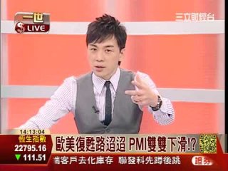 一世賺大錢20130222歐美復甦路迢迢 PMI雙雙下滑!?