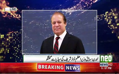 London: Mian Nawaz Sharif Media Talk | 14 Dec 2017 | Neo News