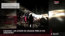 Canada : Un avion se crashe près d'un aéroport, plusieurs blessés (vidéo)