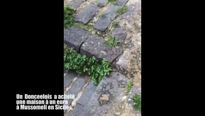Un Donceelois a acheté une maison à un euro à Mussomeli en Sicile
