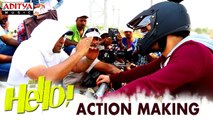 HELLO! Movie Action Making | Akhil Akkineni, Kalyani Priyadarshan | Vikram K Kumar | Nagarjuna