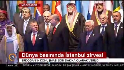 Dünya basını İstanbul zirvesi böyle gördü
