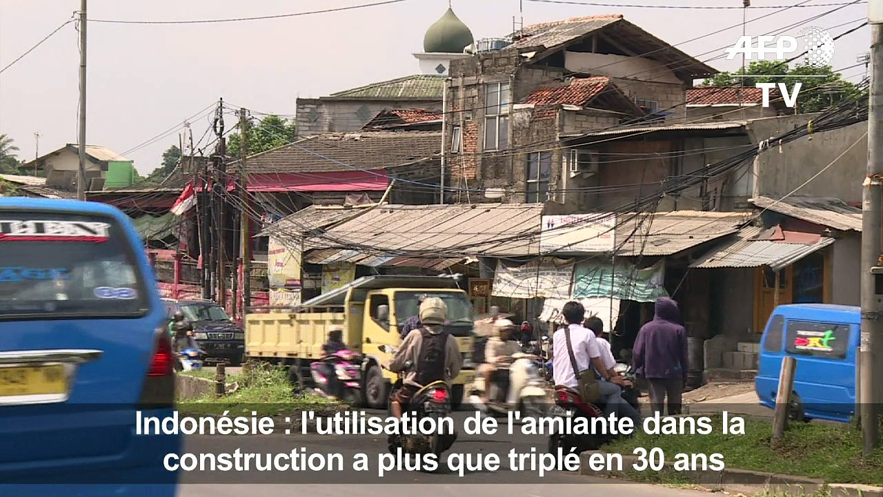 Amiante: appétit en Asie, bombe à retardement en Indonésie