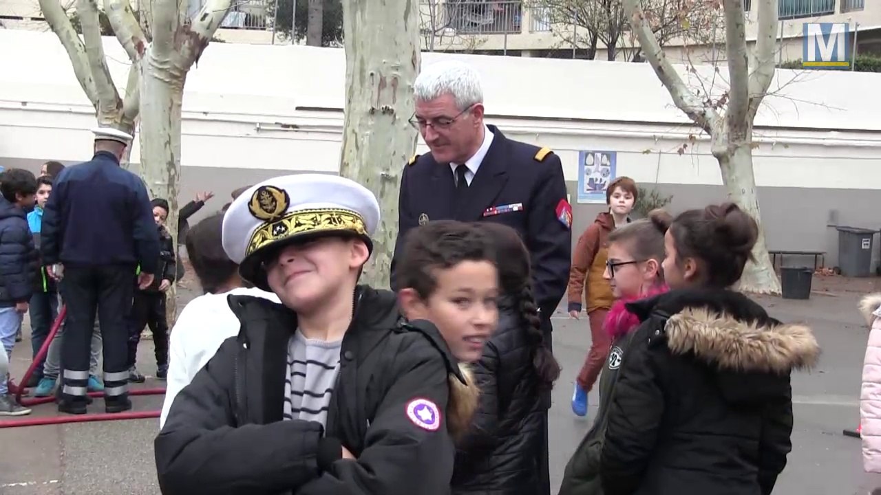 Le Bataillon des marins-pompier de Marseille en opération prévention