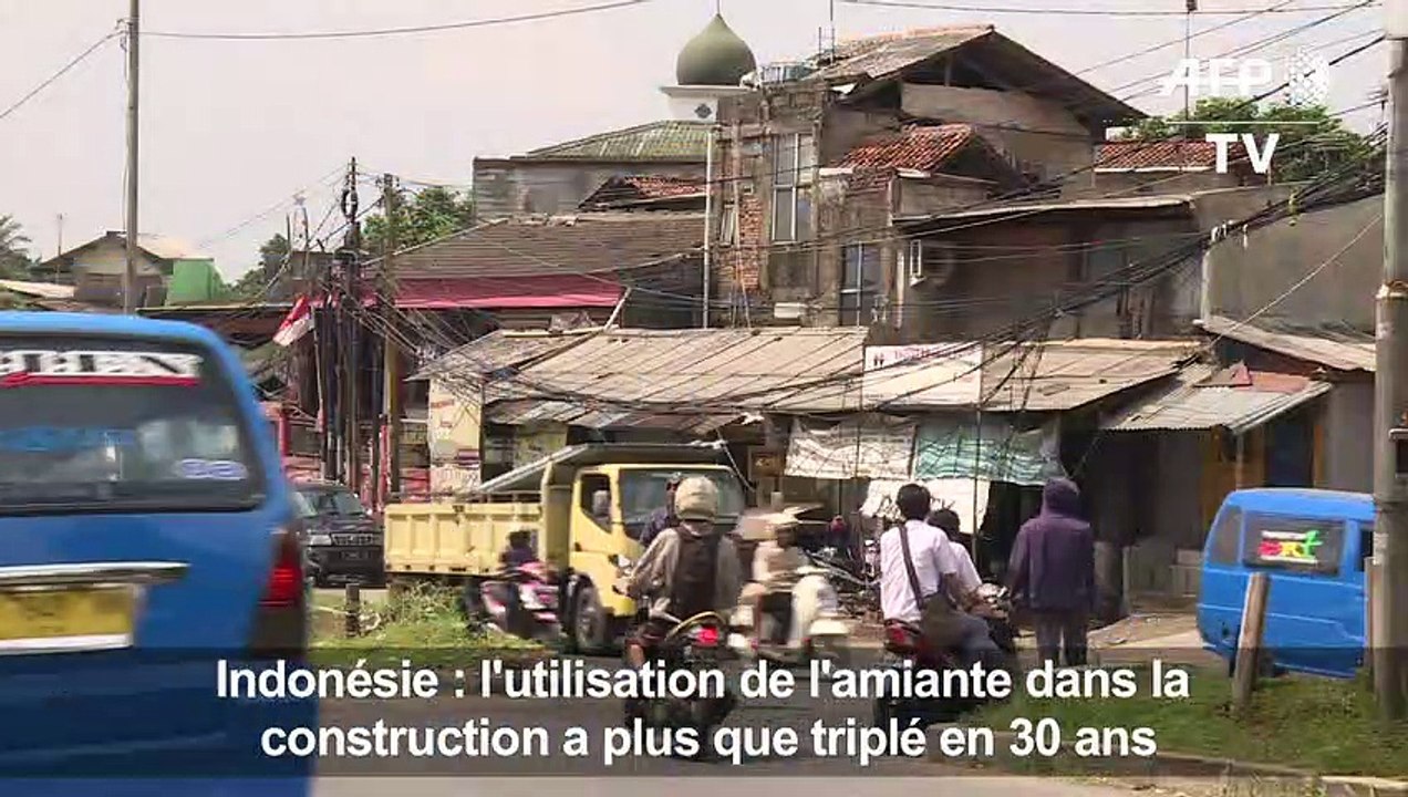 Amiante: appétit en Asie, bombe à retardement en Indonésie