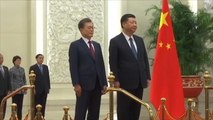رئيس كوريا الجنوبية يلتقي نظيره الصيني ببكين لإصلاح العلاقات