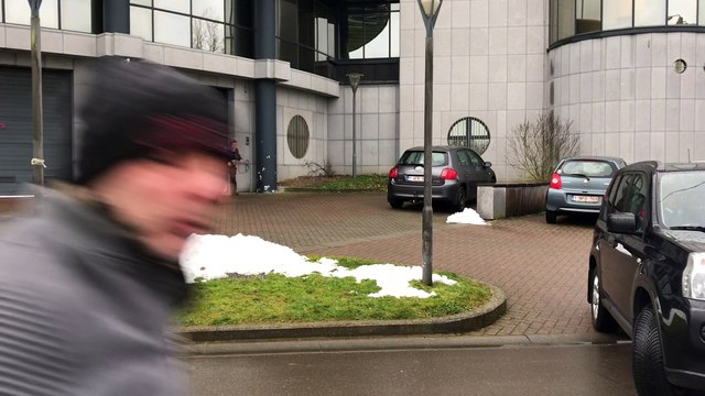 La Meuse-Luxembourg - Jeremy Pierson quitte le palais de justice d'Arlon