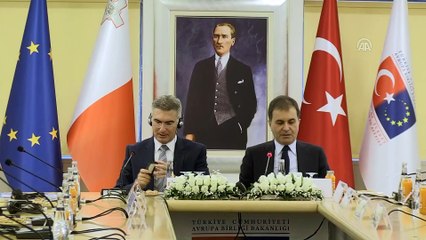 AB Bakanı Çelik Malta Dışişleri Bakanı Abela'yla görüştü - ANKARA