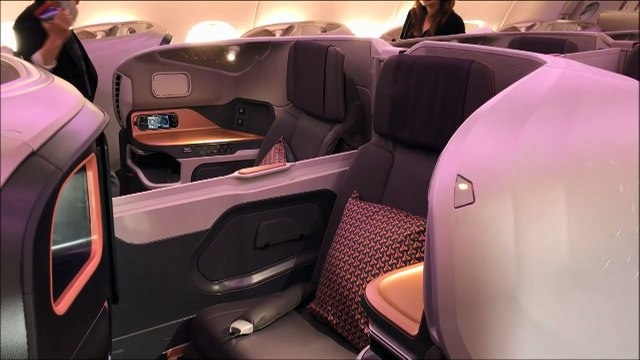 Singapore Airlines dévoile un A380 équipé de lits doubles