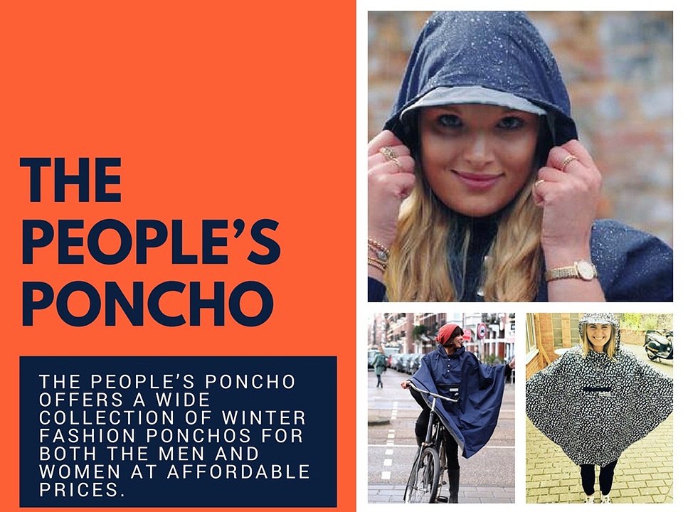 Poncho Online Store in UK -The People's Poncho