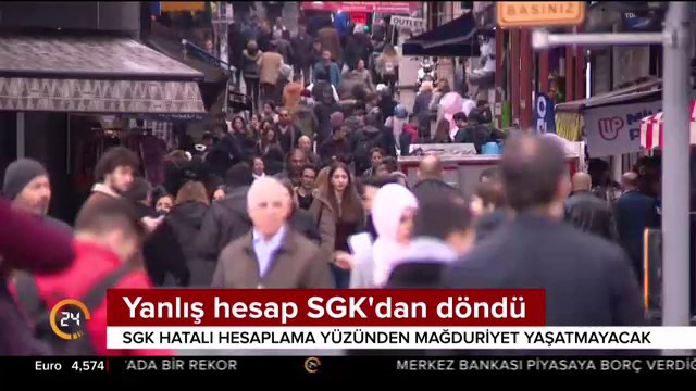 Yanlış hesap SGK'dan döndü