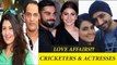Love Affairs Between Cricketers And Bollywood Actresses