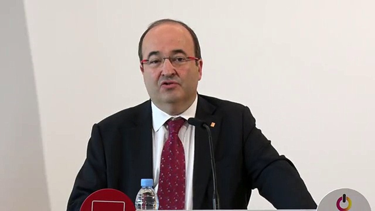 Iceta (PSC) diu que li 'encantaria' que Catalunya fos una autonomia 'puntera en gestió integral del canvi climàtic'