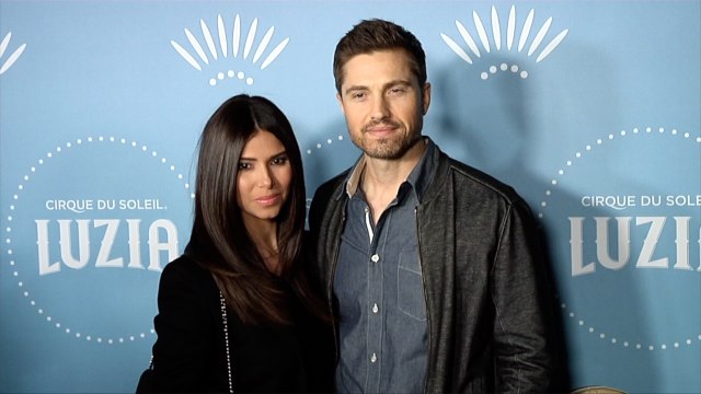 Roselyn Sanchez and Eric Winter Cirque du Soleil's LUZIA Los Angeles Premiere Red Carpet