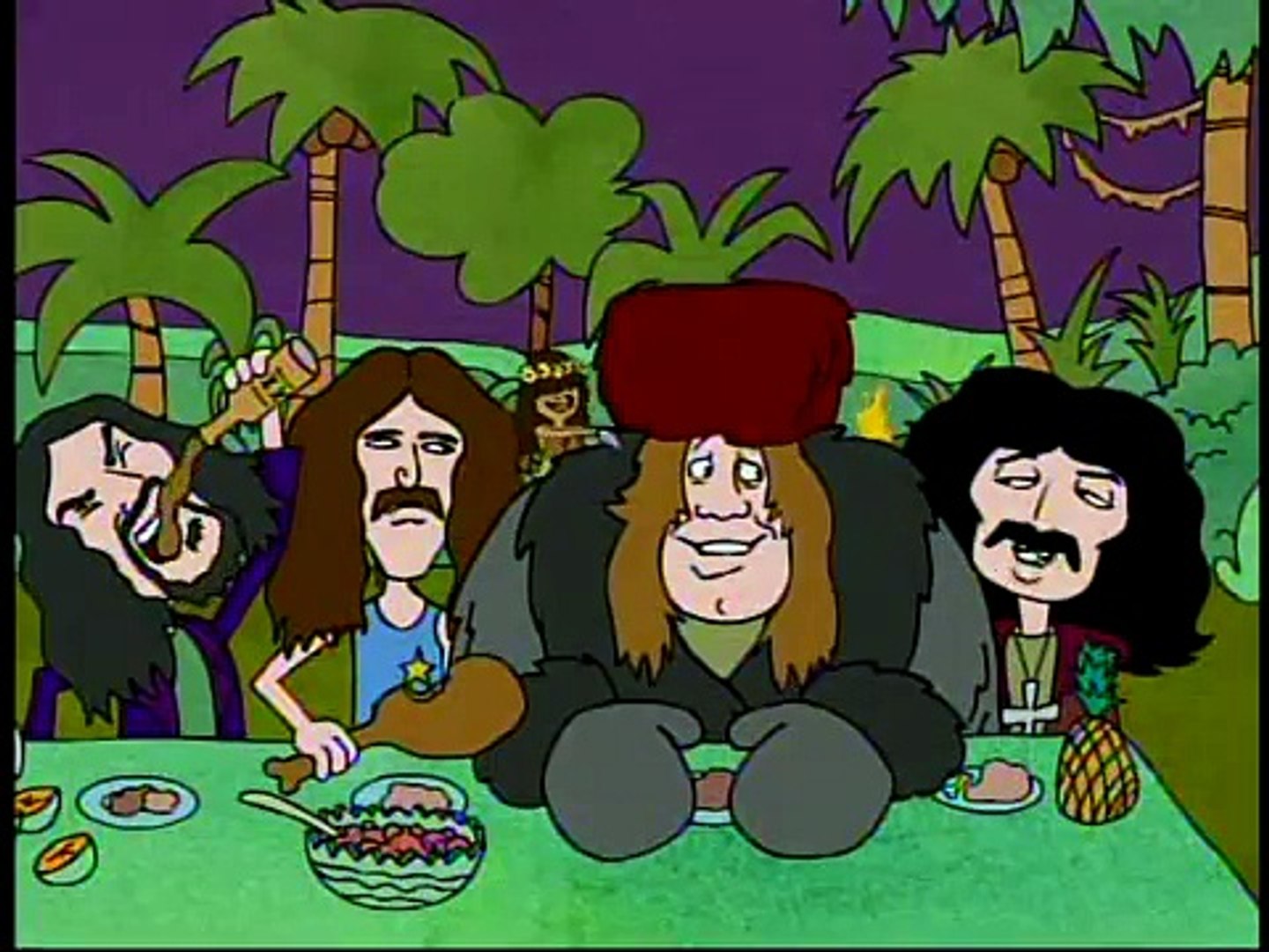 Black Sabbath Cartoon