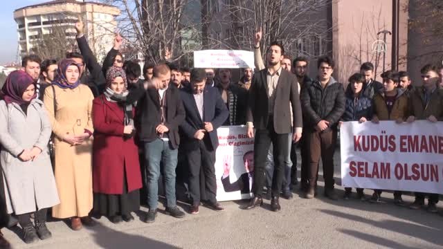 ABD'nin Kudüs'ü İsrail'in Başkenti Olarak Tanımasına Tepkiler