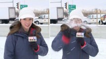 Prendre une boule de neige dans la face avant le direct, ça, c'est fait