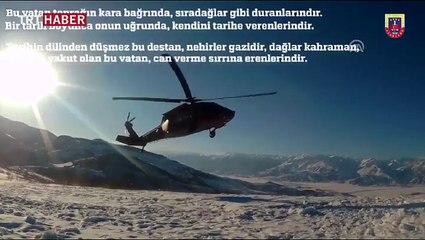 Jandarma kış operasyonlarını sürdürüyor