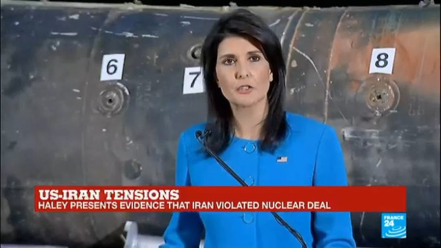 US - Haley says ballistic missile shot by Houthi rebels on Riyadh airport was made in Iran