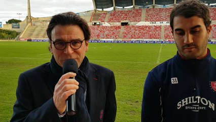 Avant Match ASBH - Grenoble avec Jérôme Porical