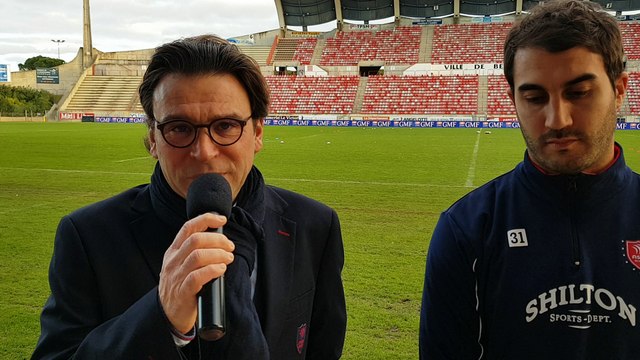Avant Match ASBH - Grenoble avec Jérôme Porical