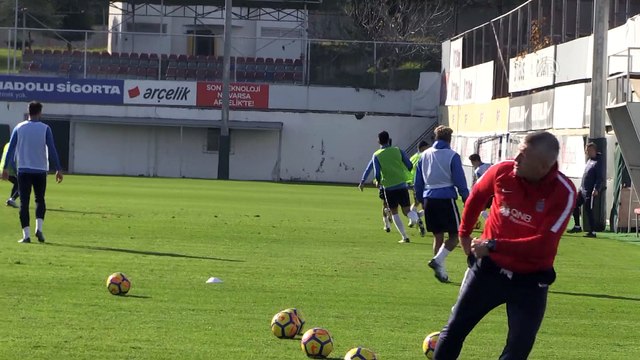 Trabzonspor, Bursaspor maçı hazırlıklarını sürdürdü - TRABZON