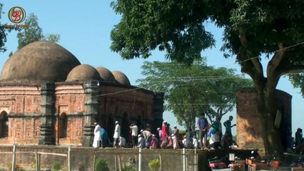 Traditional Sura Mosque made of stone / পাথরের তৈরি ঐতিহ্যবাহী সূরা মসজিদ.........