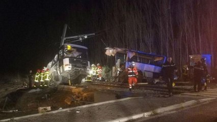 Live updates: Four teenagers dead after train collides with school bus in France
