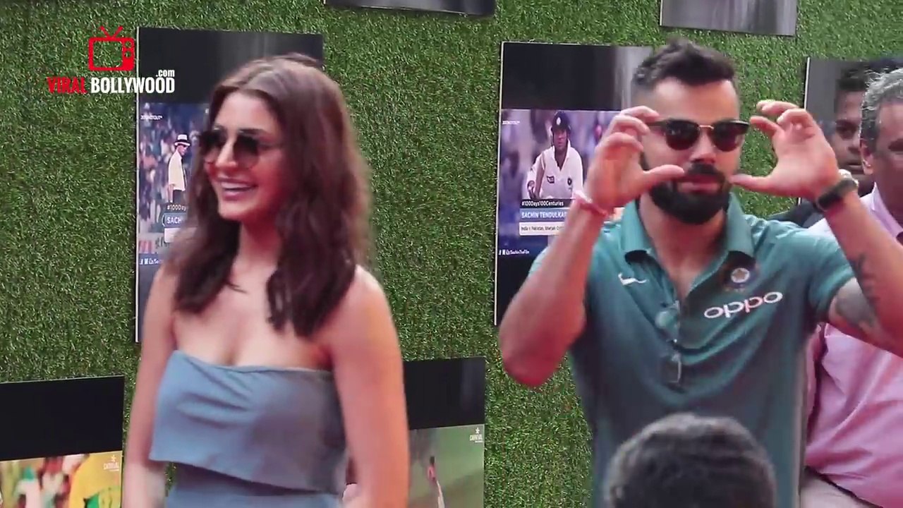 Virat kohli And Anushka Sharma At Sachin A Billion Dreams Grand Premiere - Viralbollywood