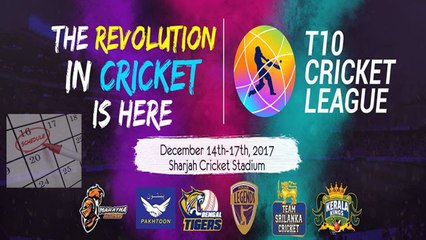 Teams and Match Schedules of T10 League Sharjah