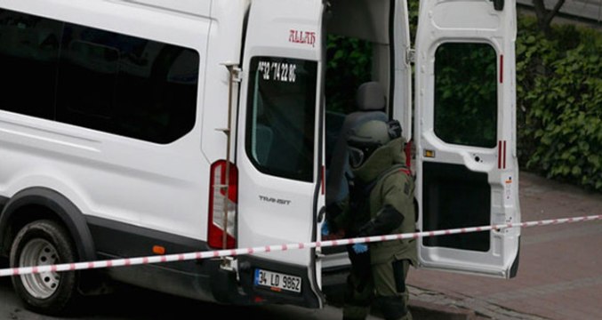 İstanbul'daki Bomba Yüklü Minibüsün Hedefinde Polisleri Taşıyan Çevik Kuvvet Otobüsü Vardı!