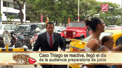 Caso Thiago se reactiva, llegó el día de la audiencia preparatoria de juicio